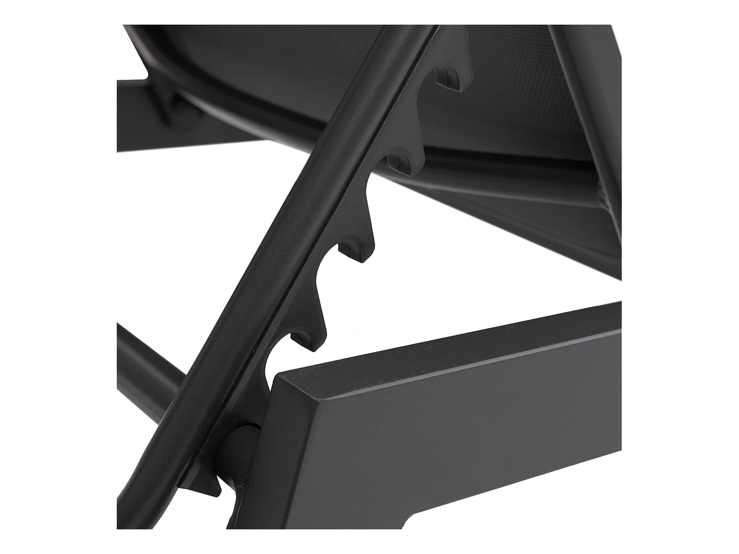 BARBADOS espreguiçadeira e mesa de cabeceira em textileno cinzento - alumínio cinzento antracite