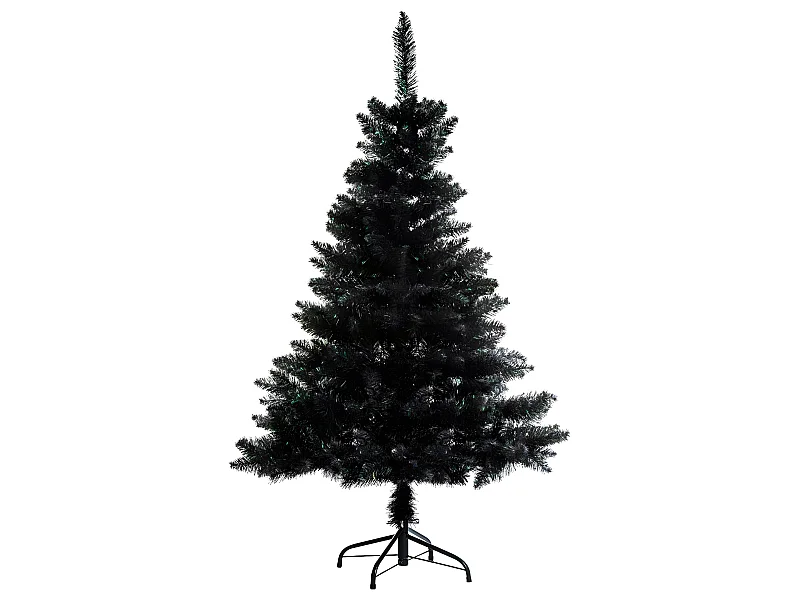 Sapin de Noël artificiel Noir qualité Premium H 150 cm