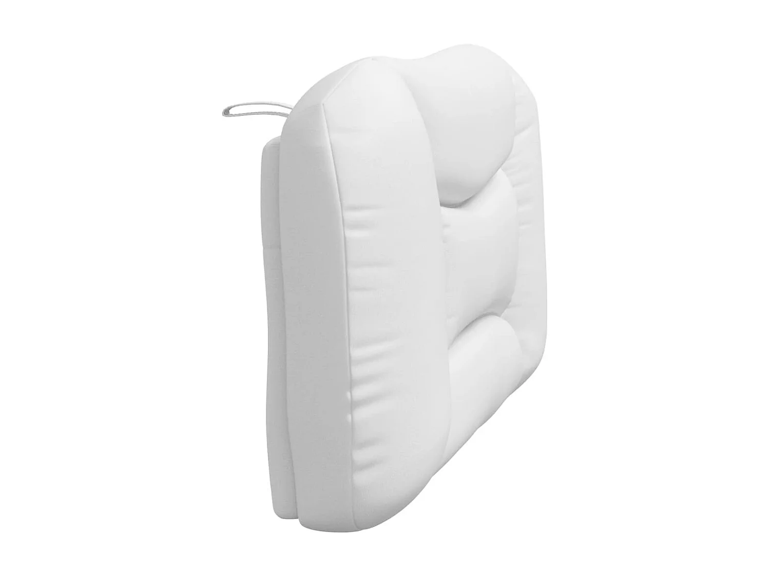 Tête de lit | Coussin de tête de lit | Tête de lit décoratif blanc 100 cm similicuir