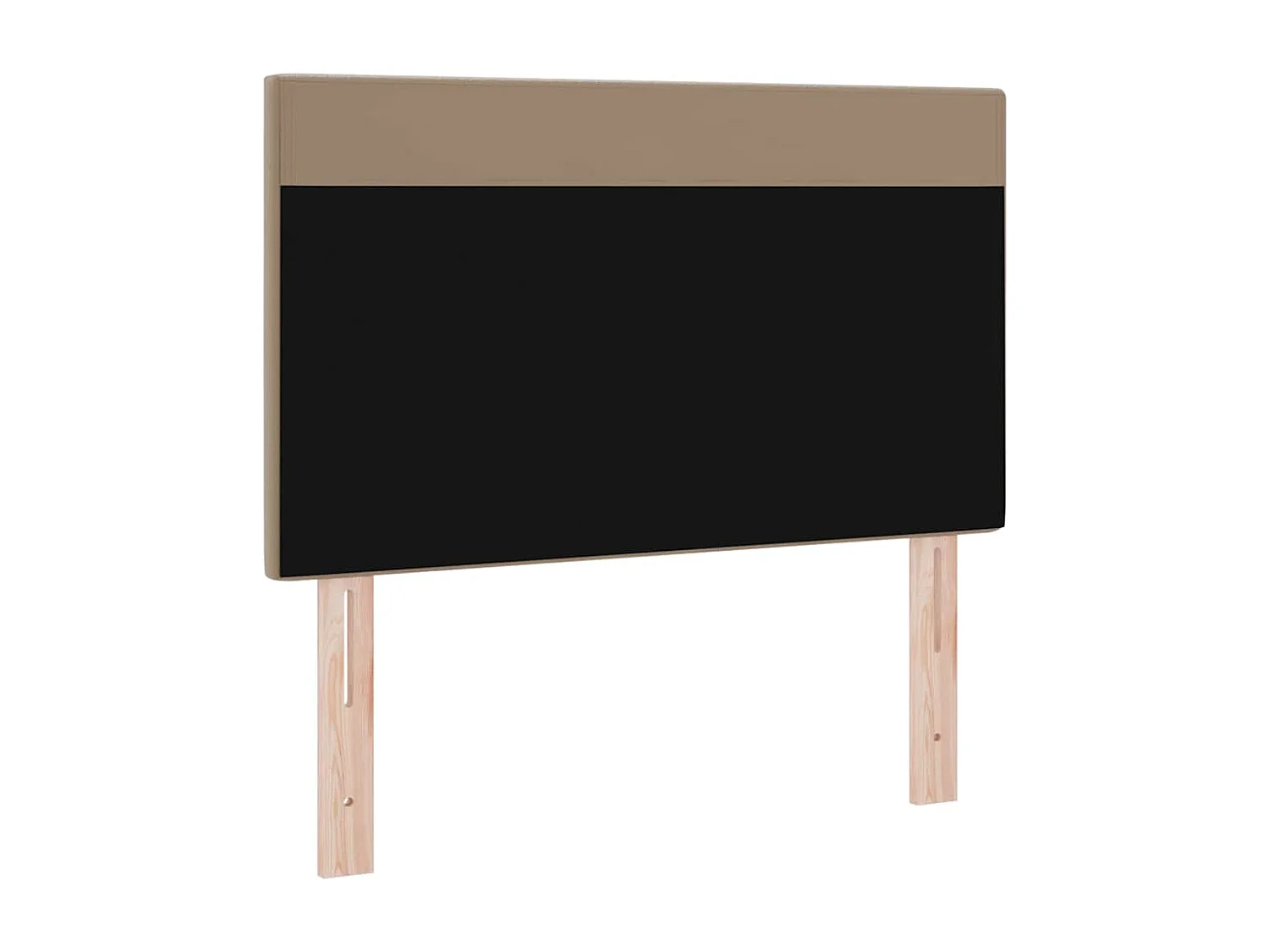 Tête de lit Montage mural | Panneau de tête pour lit Moderne  Cappuccino 100 cm PVC