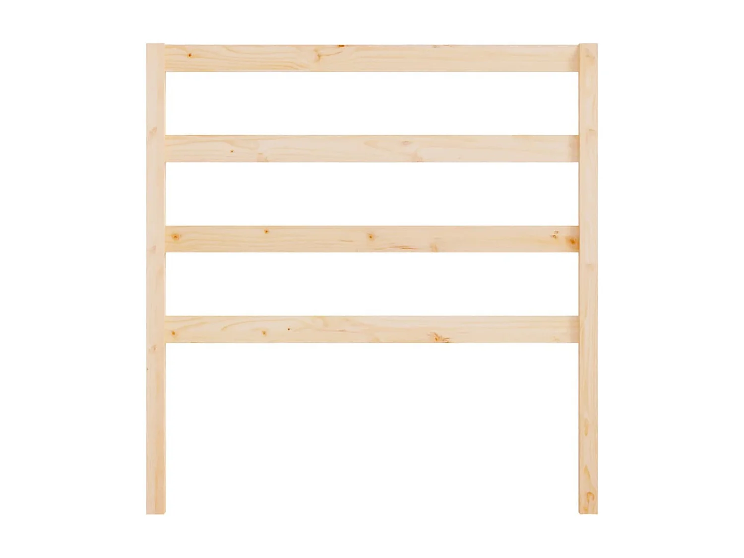 Tête de Lit | Panneau de tête pour lit Moderne 95x4x100 cm Bois massif de pin