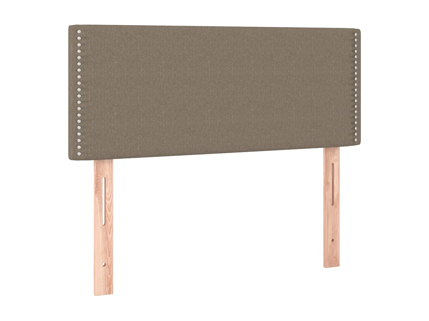 Hoofdbord | Hoofdeinde LED 90x5x78/88 cm stof taupe