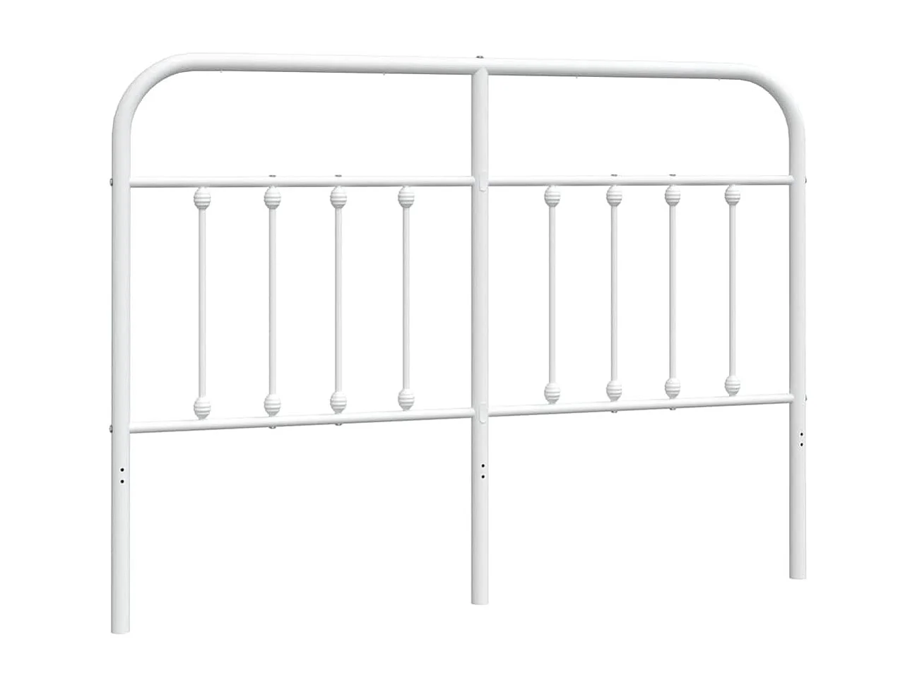 Mueble cabecero | Cabezal de cama | Cabecero de metal blanco 150 cm