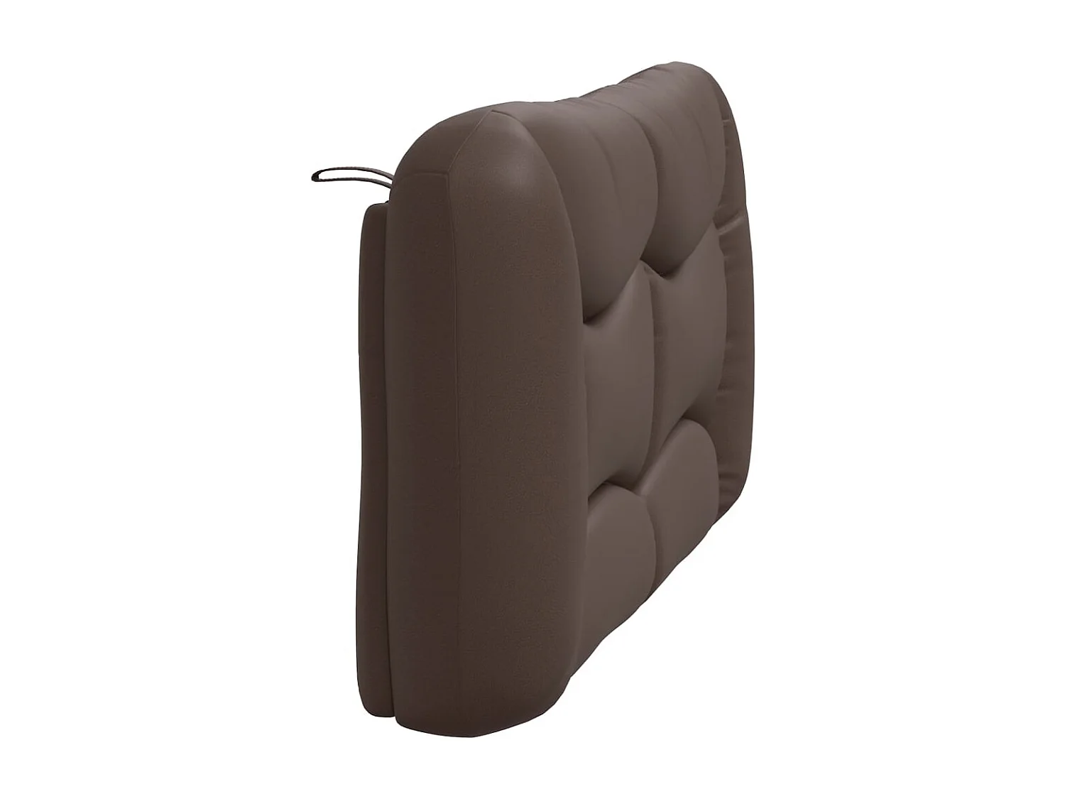 Tête de lit | Coussin de tête de lit | Tête de lit décoratif marron 140 cm similicuir