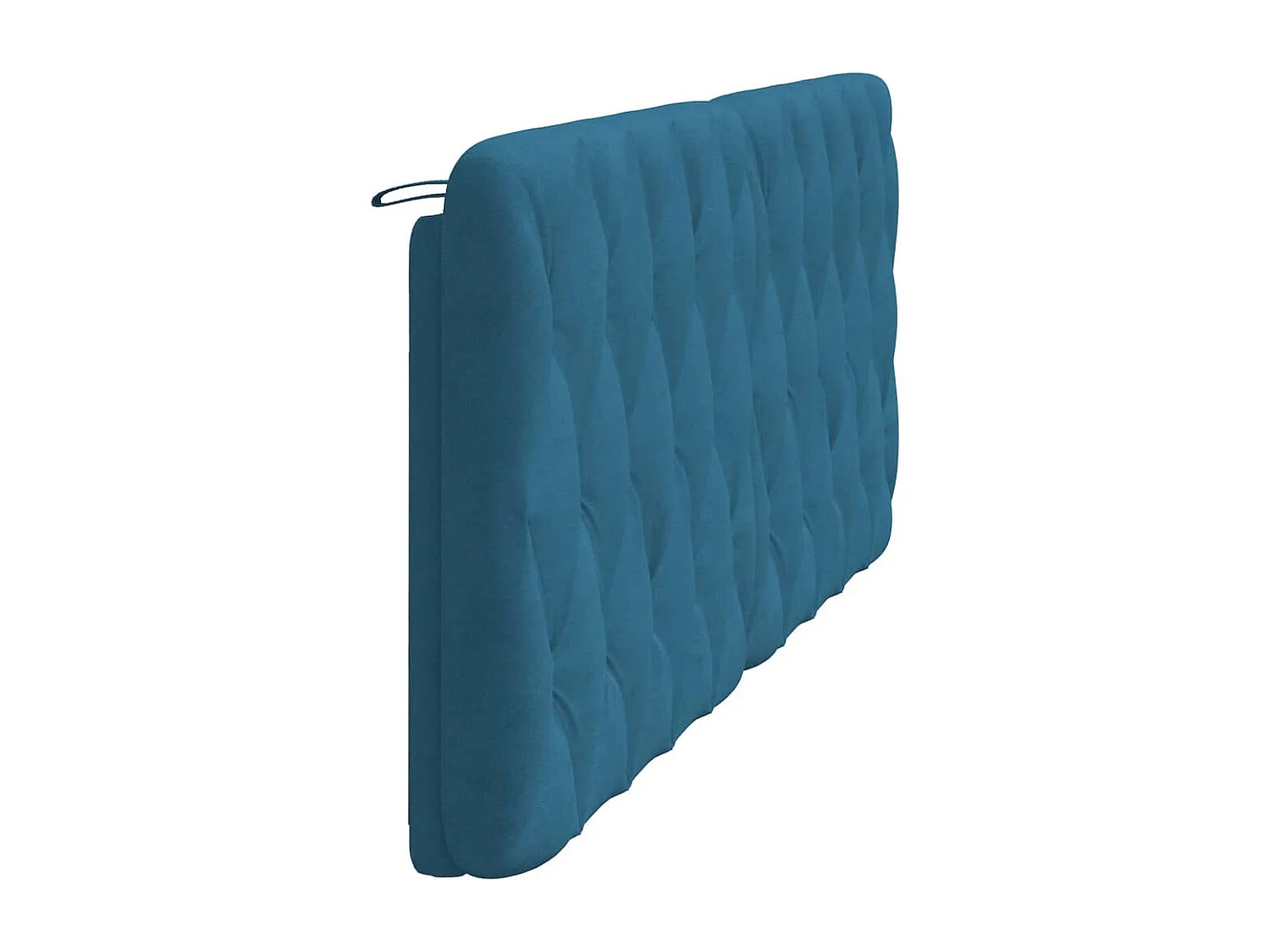 Tête de lit | Coussin de tête de lit | Tête de lit décoratif bleu 200 cm velours