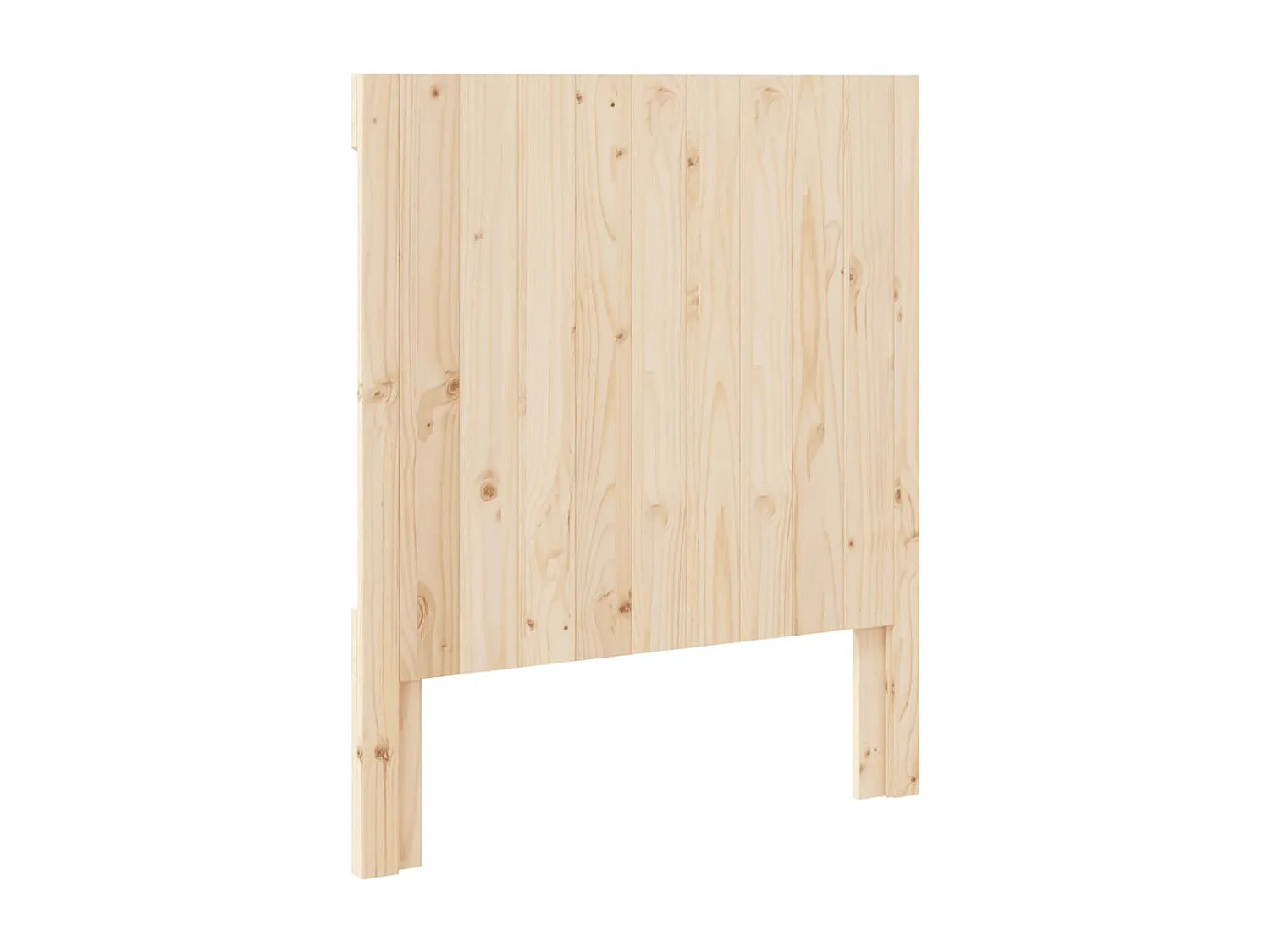 Tête de Lit | Panneau de tête pour lit Moderne 90x104 cm bois massif de pin