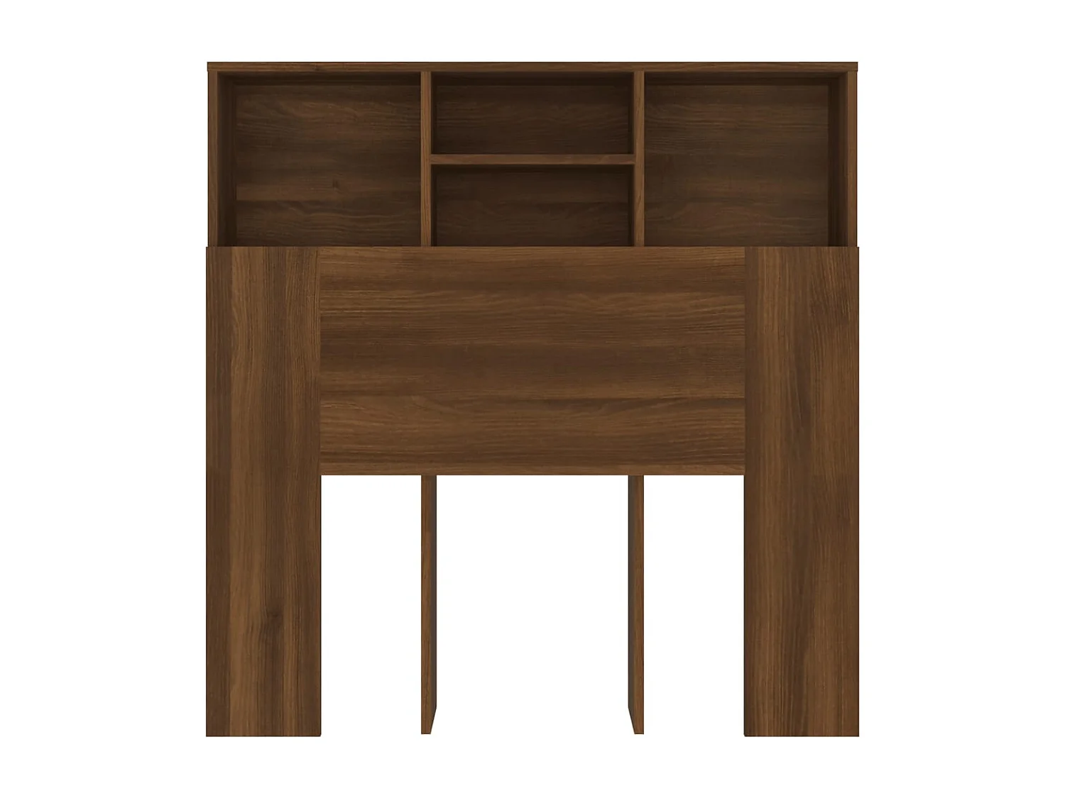 Cabecero de Cama | Cabezal de Cama | Mueble cabecero marrón roble 100x19x103,5 cm