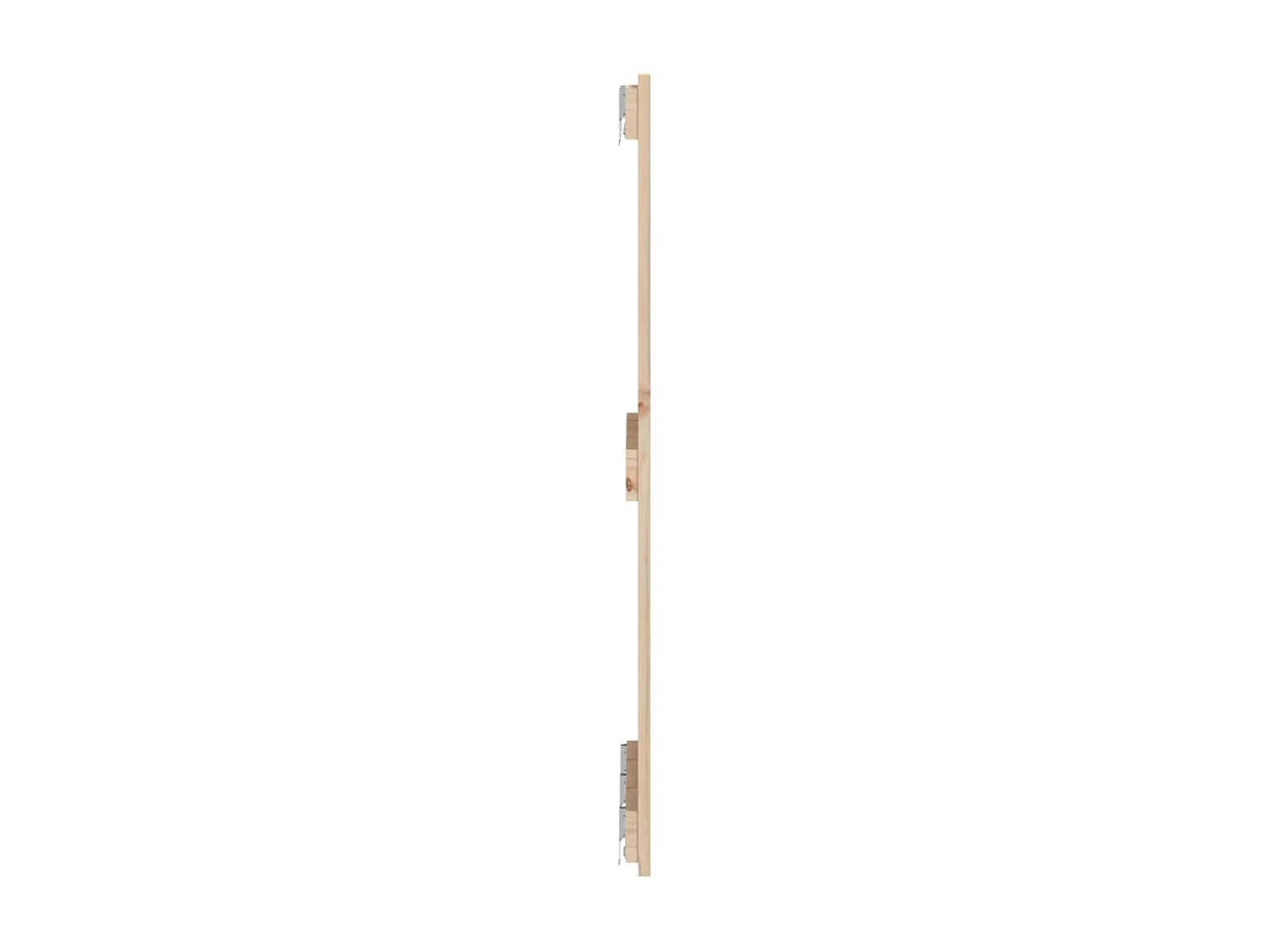 Tête de lit murale | Panneau de tête pour lit Moderne  140x3x90 cm Bois massif de pin