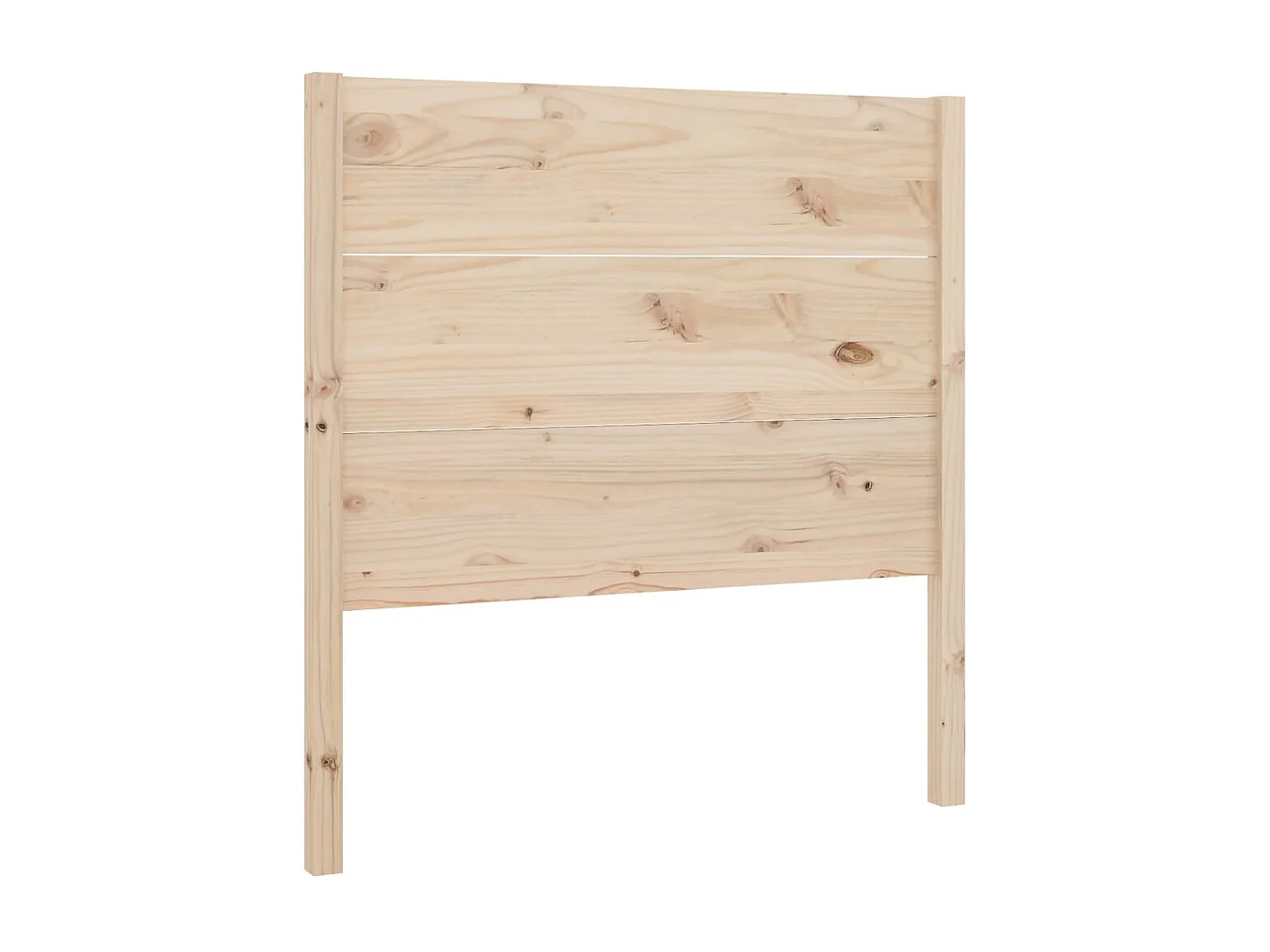 Mueble cabecero | Cabecero | Cabezal de cama madera maciza de pino 106x4x100 cm