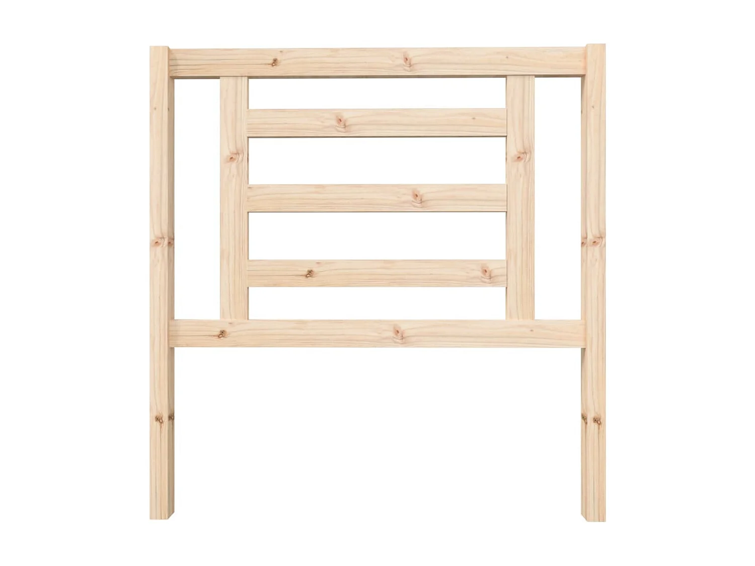 Tête de Lit | Panneau de tête pour lit Moderne 96x4x100 cm Bois massif de pin