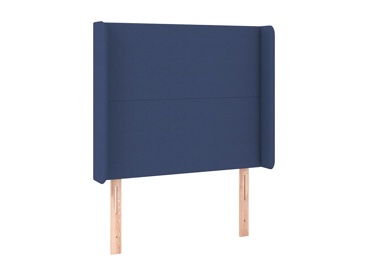 Hoofdbord | Hoofdeinde LED 93x16x118/128 cm stof blauw