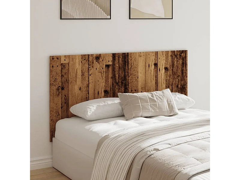 Tête de Lit | Panneau de tête pour lit Moderne vieux bois 160x1,5x80 cm bois d'ingénierie
