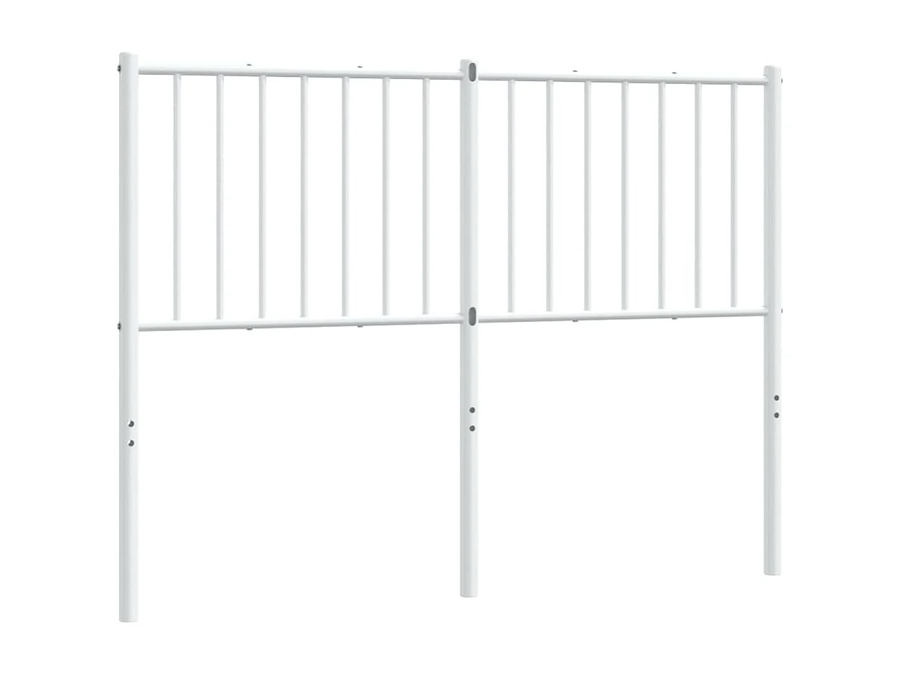 Tête de Lit | Panneau de tête pour lit Moderne métal blanc 120 cm