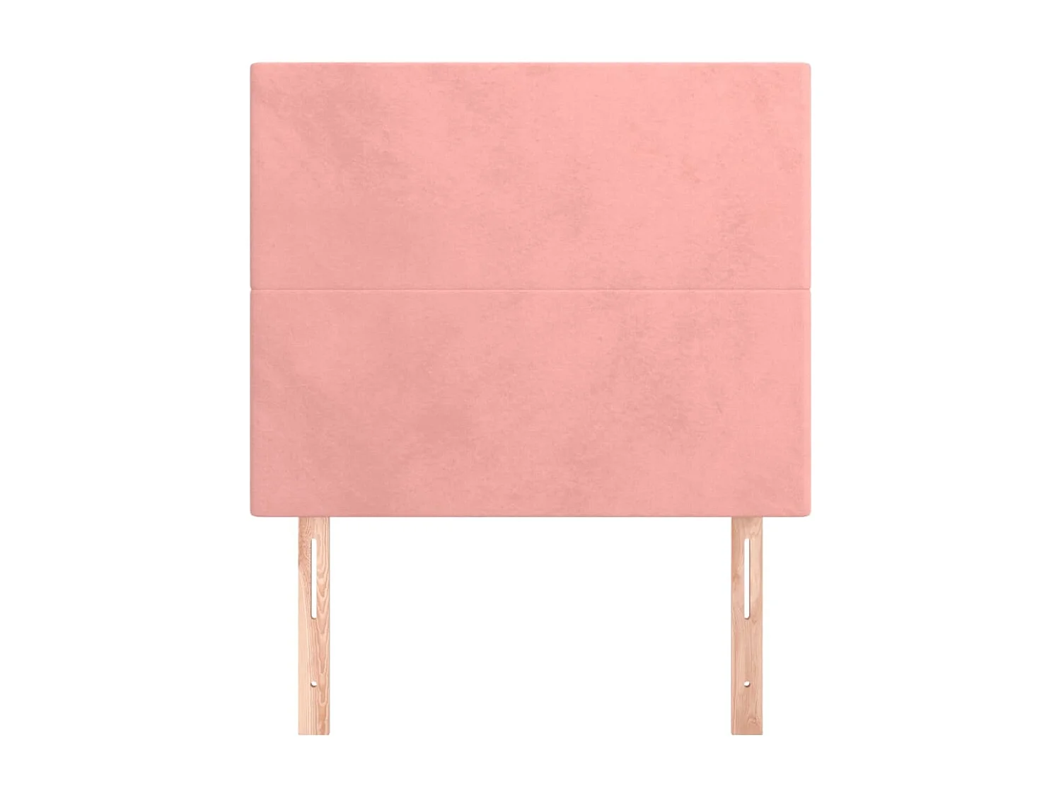Têtes de lit | Panneaux de tête pour lit Moderne 2 pcs Rose 80x5x78/88 cm Velours