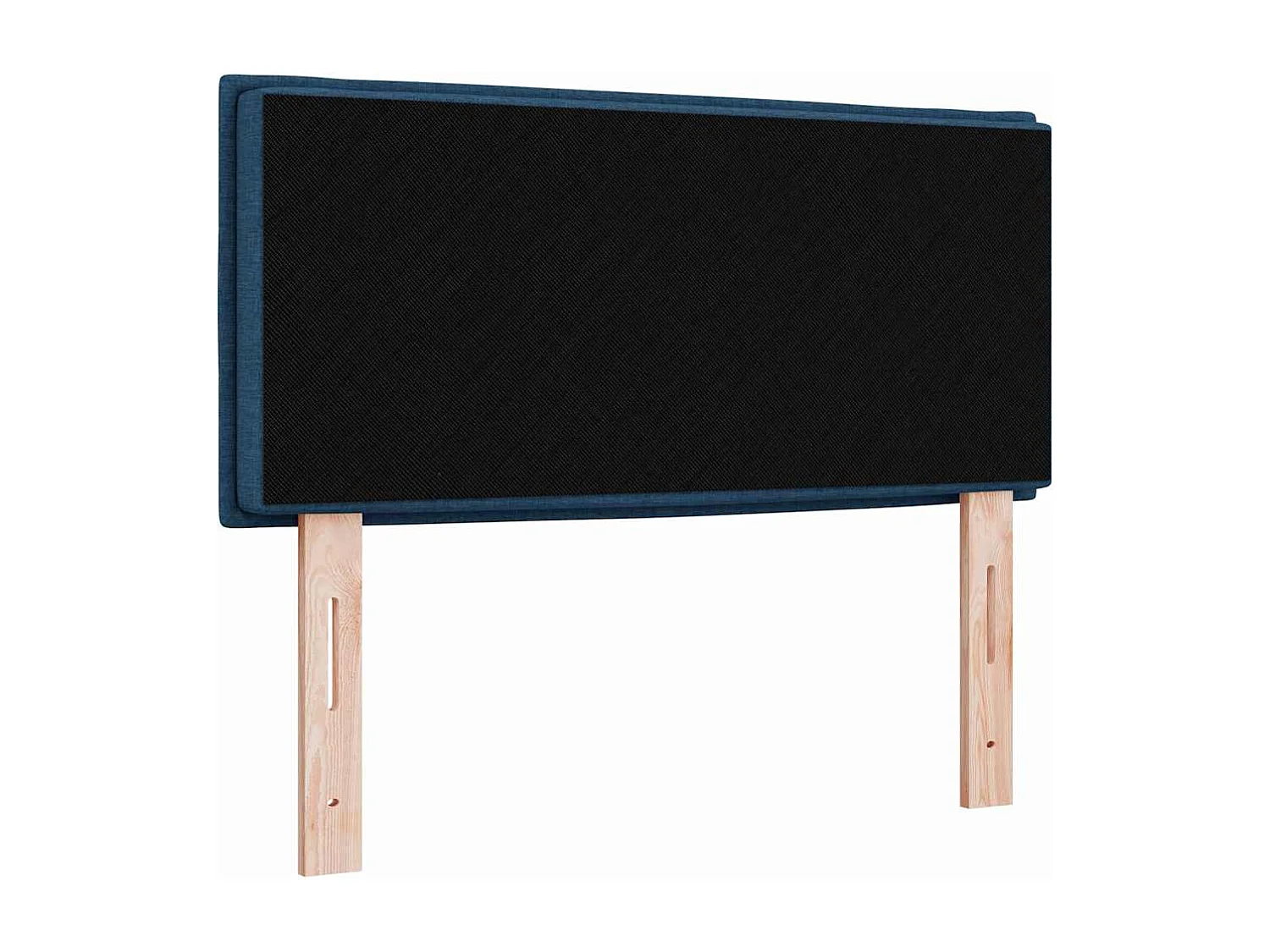 Cabecero Otro con cabecera | Cabezal de cama Azul 100 cm tela