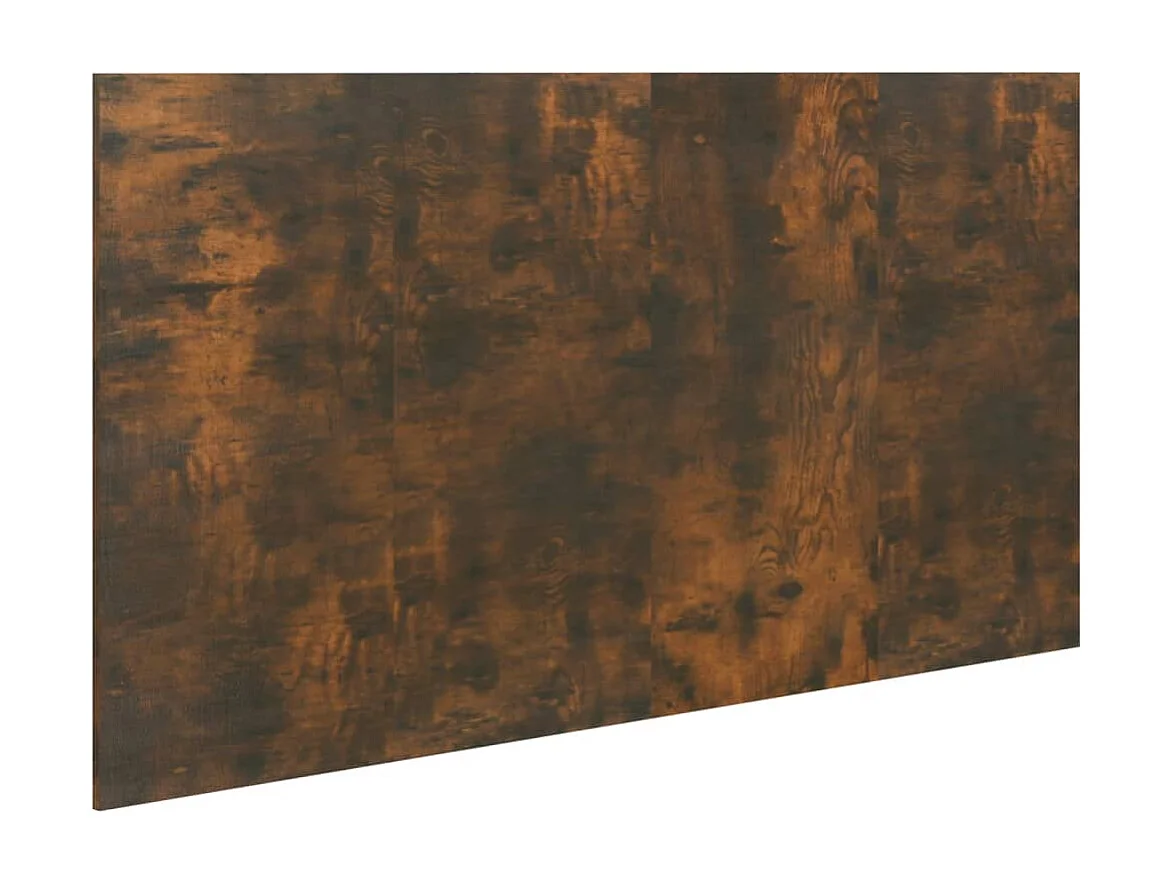 Hoofdbord | Hoofdeinde 160x1,5x80 cm bewerkt hout gerookt eikenkleurig
