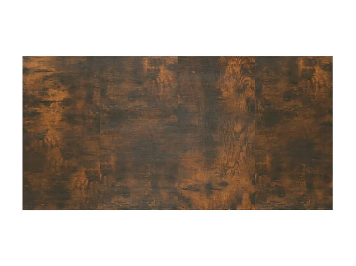 Hoofdbord | Hoofdeinde 160x1,5x80 cm bewerkt hout gerookt eikenkleurig