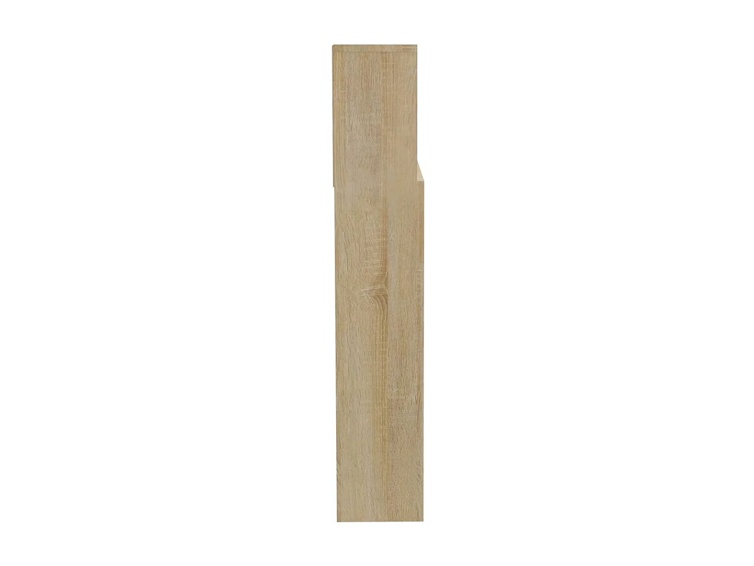 Tête de Lit avec rangement | Armoire de tête de lit chêne sonoma 200x19x103,5 cm