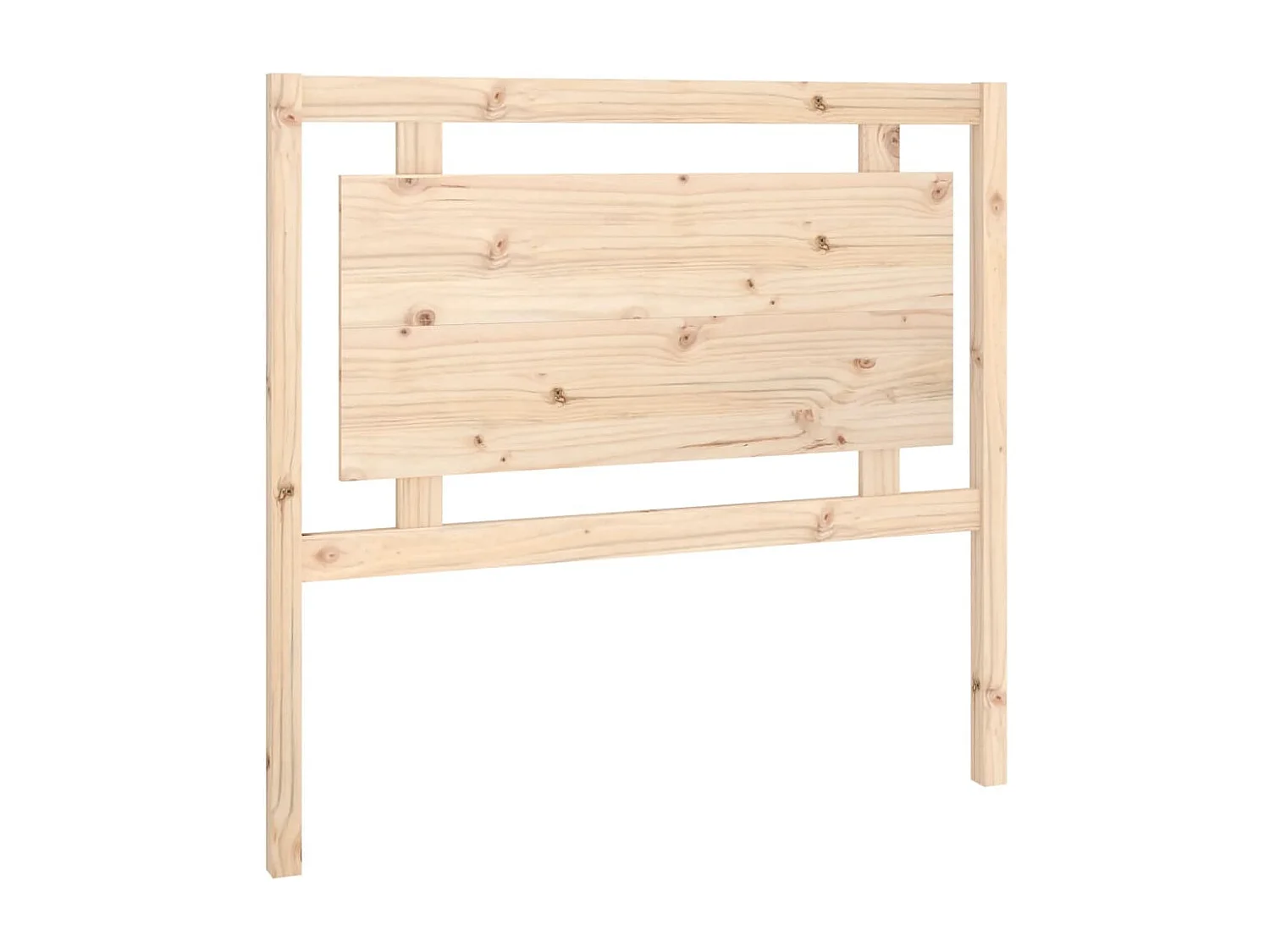 Hoofdbord | Hoofdeinde 105,5x4x100 cm massief grenenhout