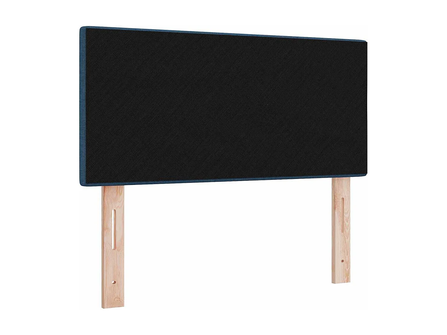 Tête de Lit | Panneau de tête pour lit Moderne LED avec des lumières à LED Manuel Bleu 90 cm tissu