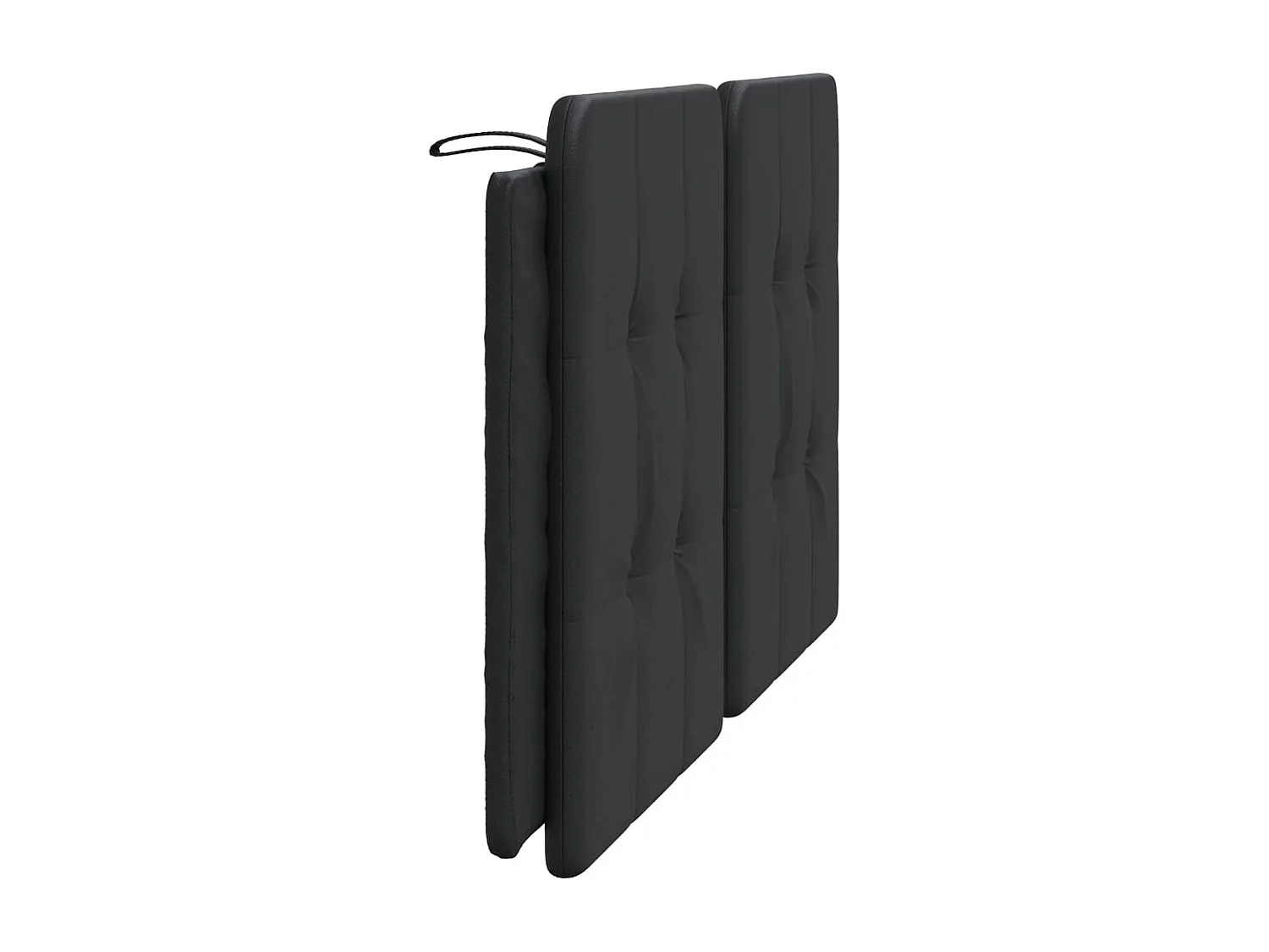 Tête de lit | Coussin de tête de lit | Tête de lit décoratif noir 160 cm similicuir