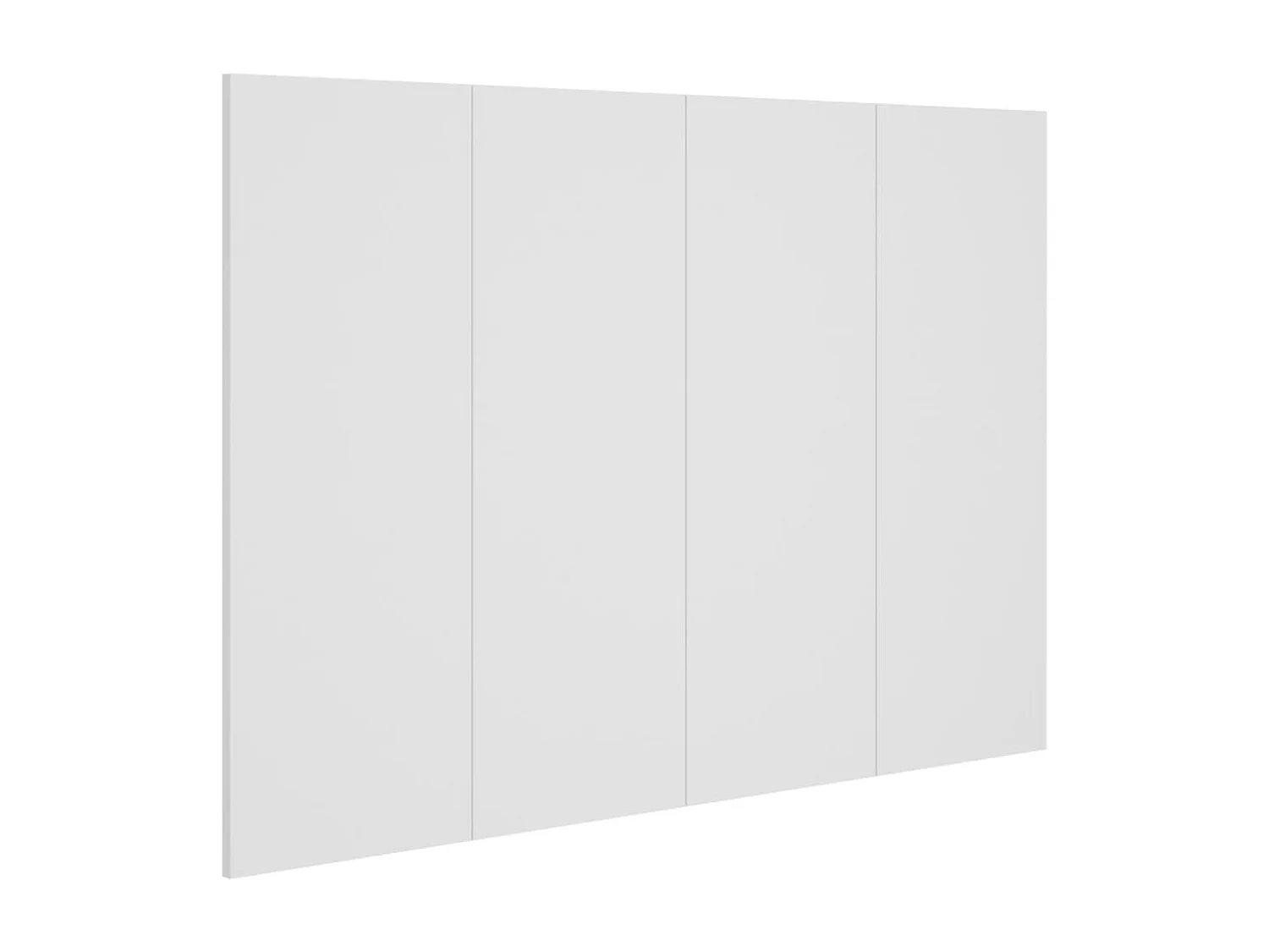 Hoofdbord | Hoofdeinde 120x1,5x80 cm bewerkt hout wit