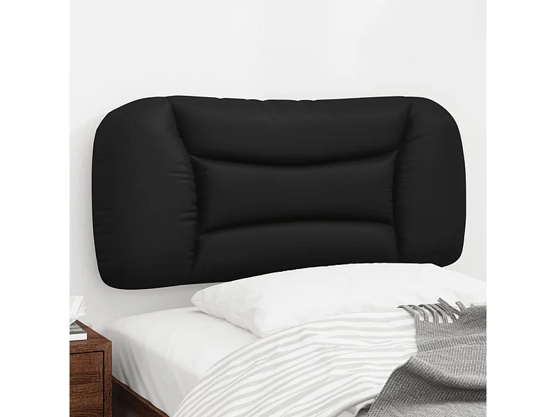 Tête de lit | Coussin de tête de lit | Tête de lit décoratif noir 80 cm similicuir