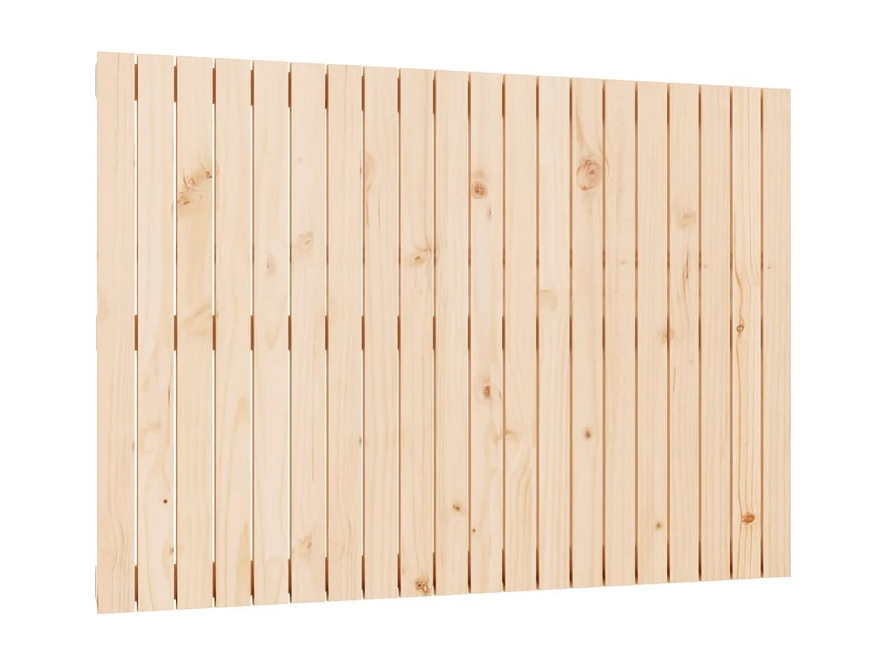 Tête de lit murale | Panneau de tête pour lit Moderne  127,5x3x90 cm Bois massif de pin