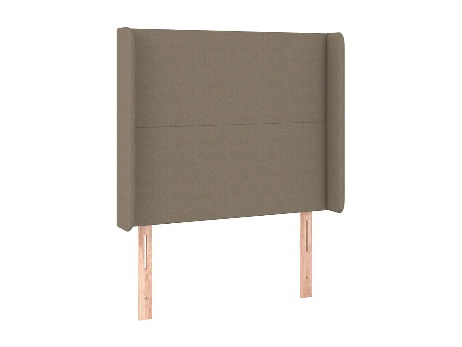 Hoofdbord | Hoofdeinde LED 103x16x118/128 cm stof taupe