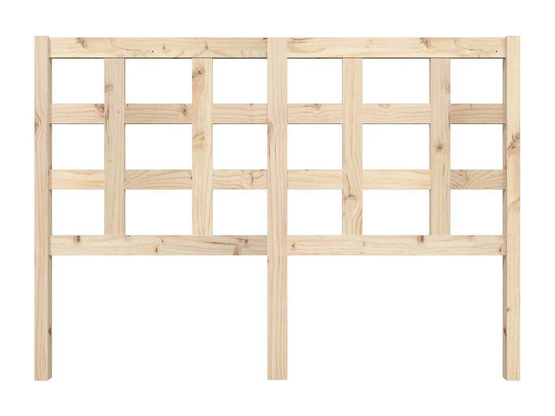 Hoofdbord | Hoofdeinde 140,5x4x100 cm massief grenenhout