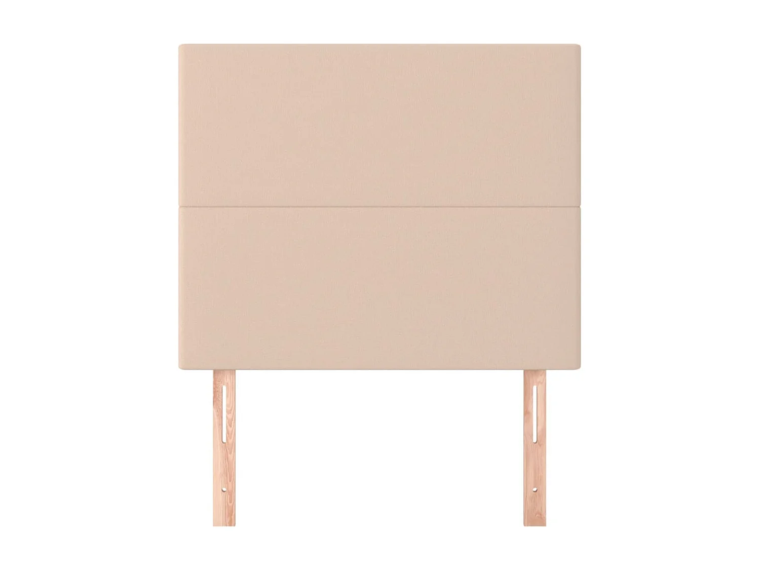 Têtes de lit | Panneaux de tête pour lit Moderne 2 pcs Cappuccino 100x5x78/88 cm Similicuir