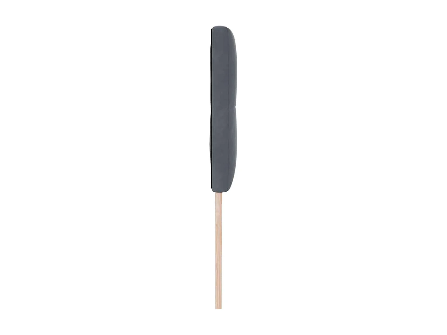 Tête de Lit | Panneau de tête pour lit Moderne avec des lumières à LED Gris 100 cm Velours