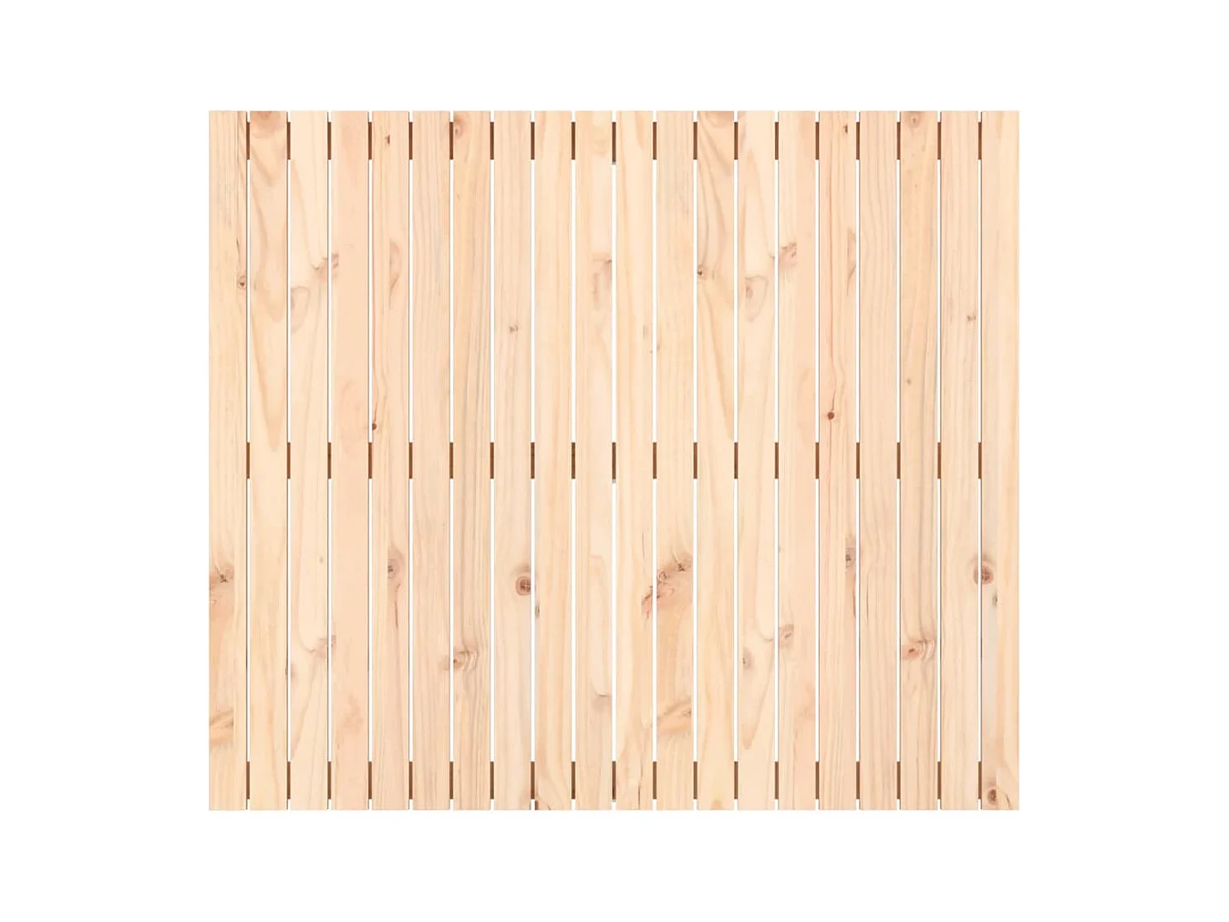 Tête de lit murale | Panneau de tête pour lit Moderne  127,5x3x110 cm Bois massif de pin