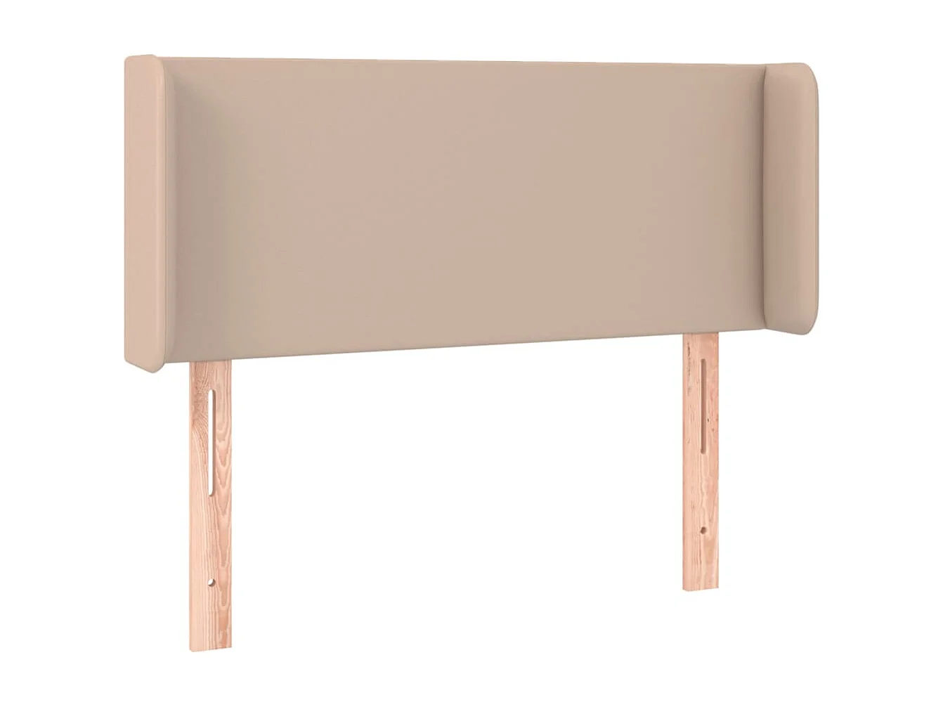 Hoofdbord | Hoofdeinde LED 103x16x78/88 cm kunstleer cappuccinokleurig