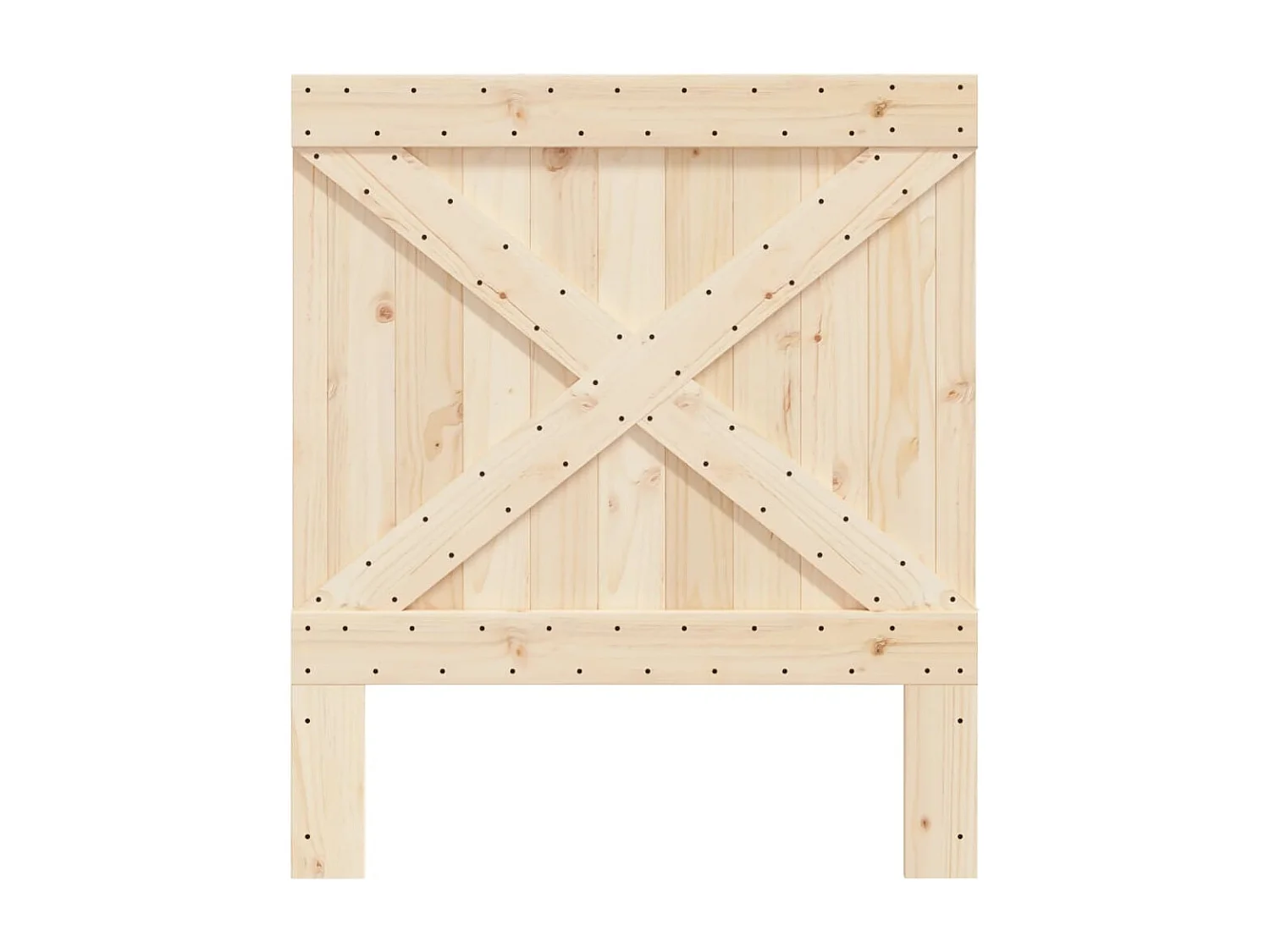 Hoofdbord | Hoofdeinde 90x104 cm massief grenenhout