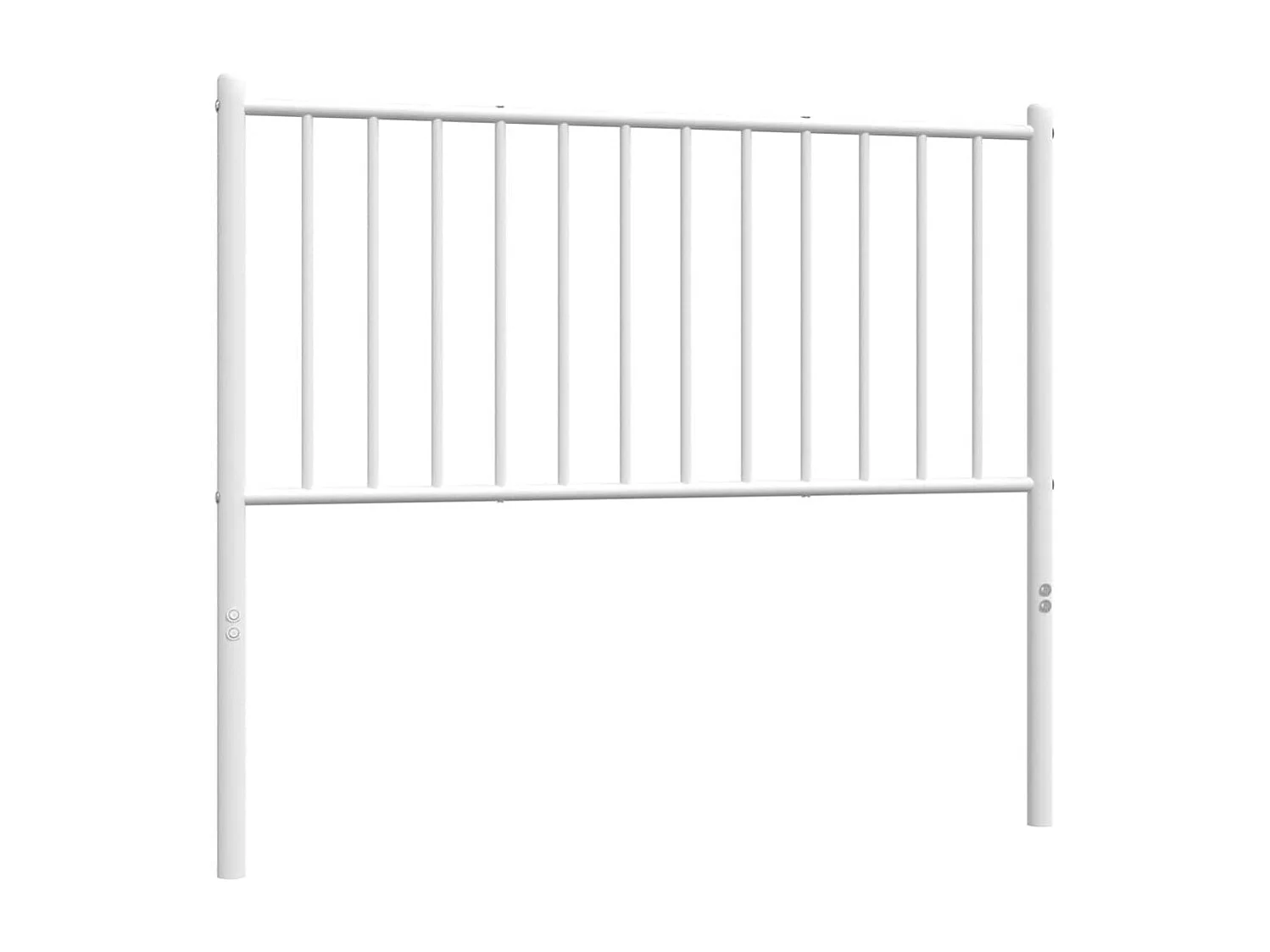 Tête de Lit | Panneau de tête pour lit Moderne métal blanc 100 cm