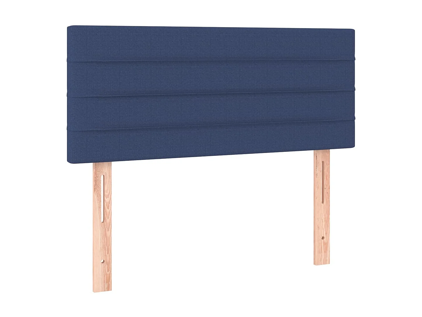 Hoofdbord | Hoofdeinde LED 80x5x78/88 cm stof blauw