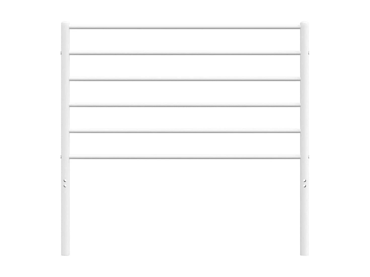 Tête de Lit | Panneau de tête pour lit Moderne métal blanc 100 cm