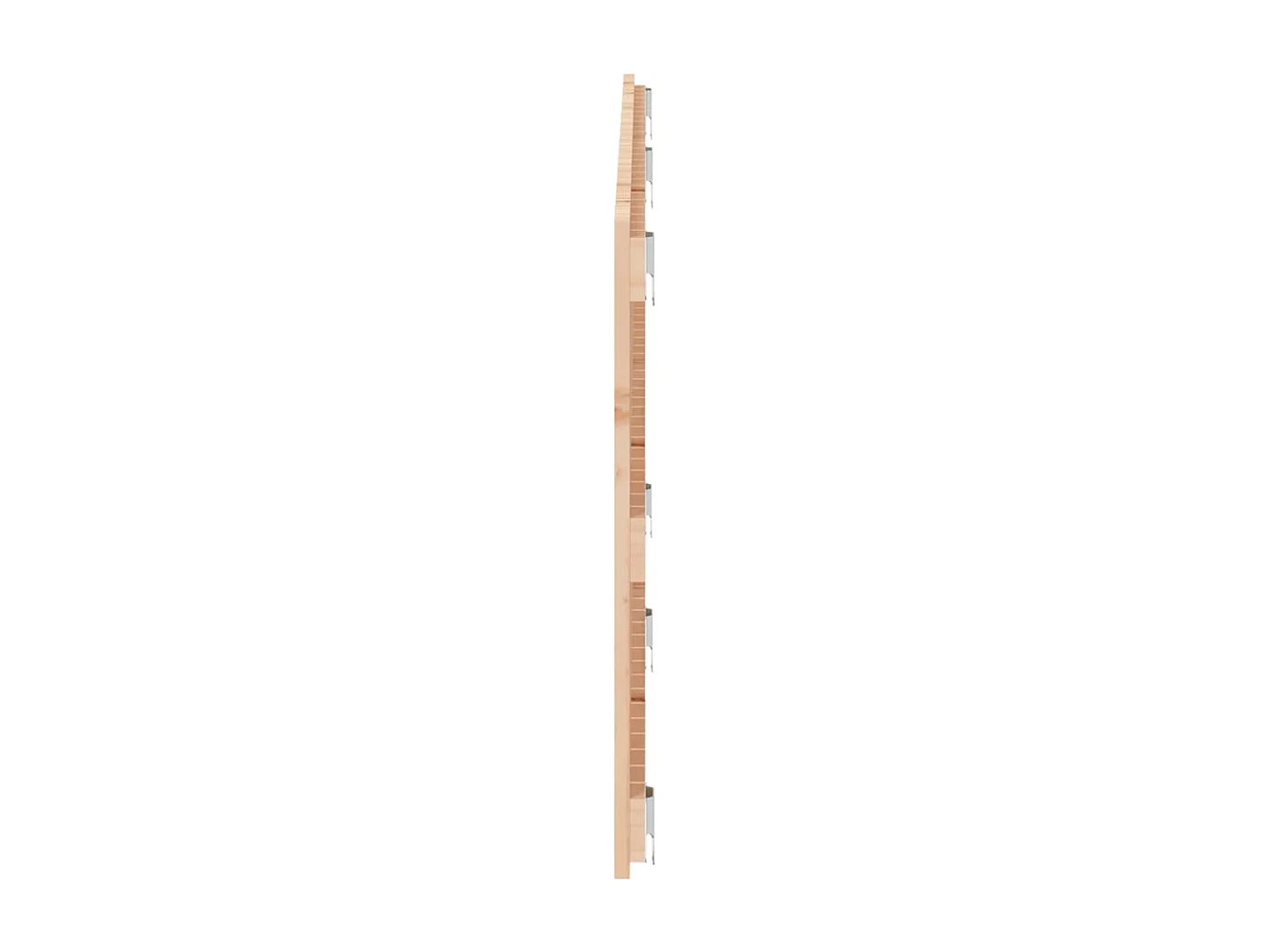 Tête de lit murale | Panneau de tête pour lit Moderne  166x3x60 cm Bois massif de pin