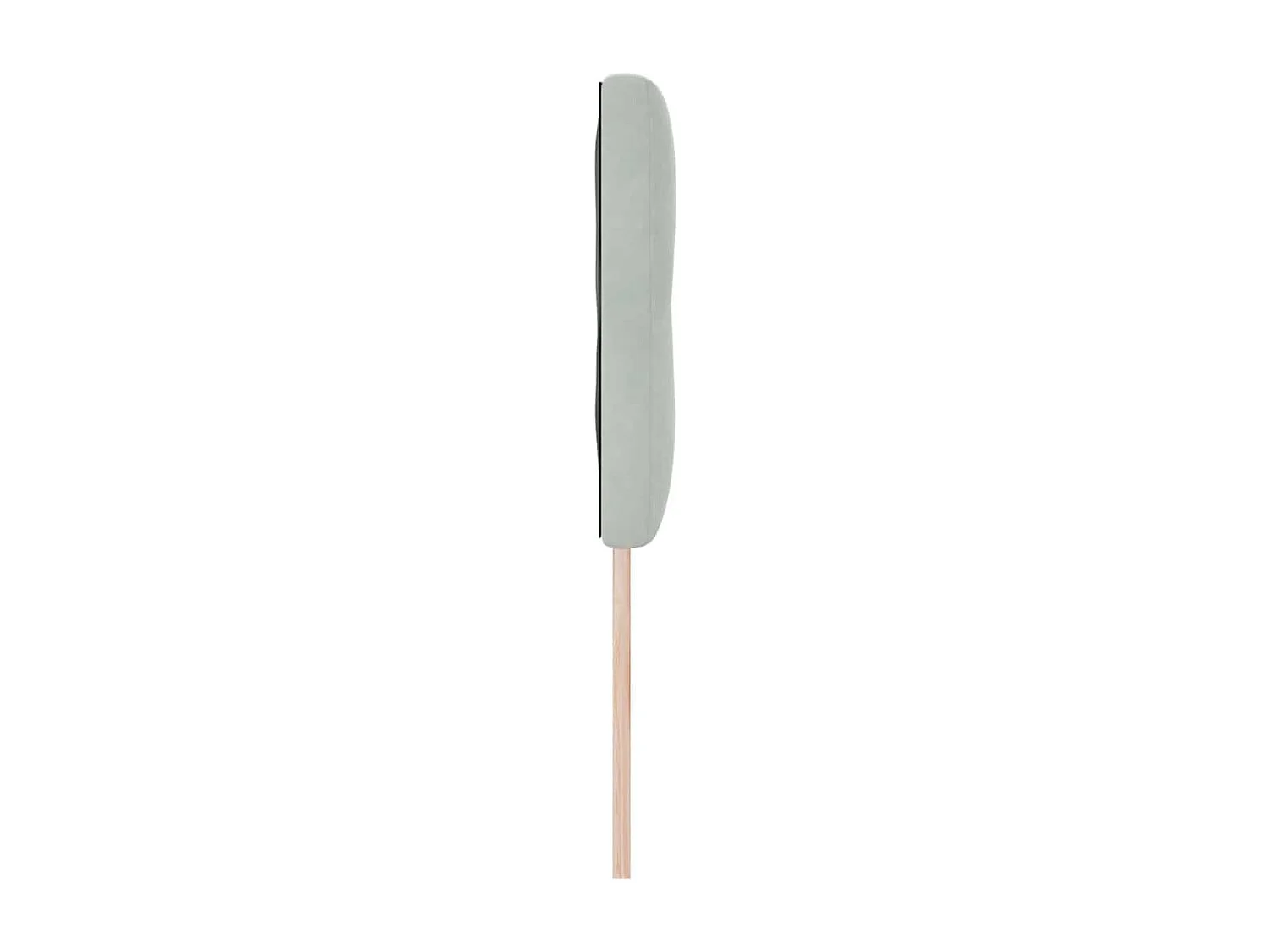 Tête de Lit | Panneau de tête pour lit Moderne avec des lumières à LED Gris clair 80 cm Velours