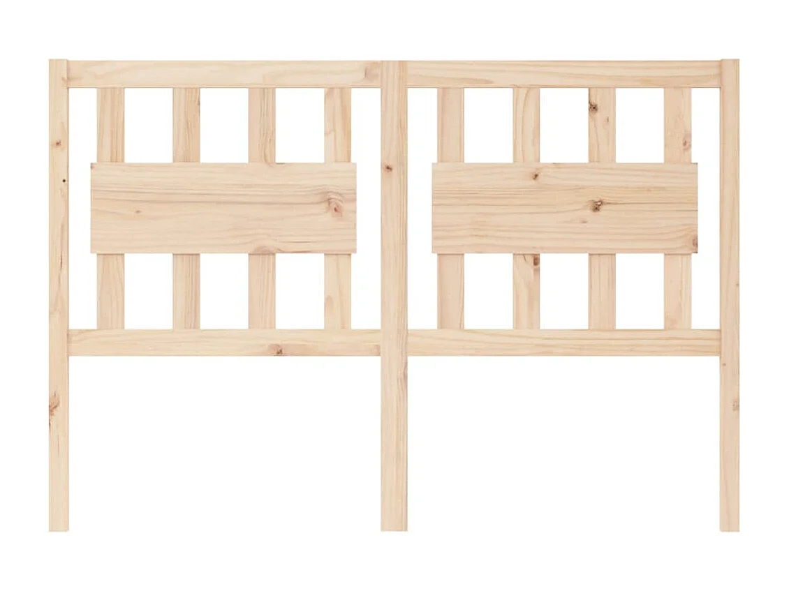 Hoofdbord | Hoofdeinde 140,5x4x100 cm massief grenenhout