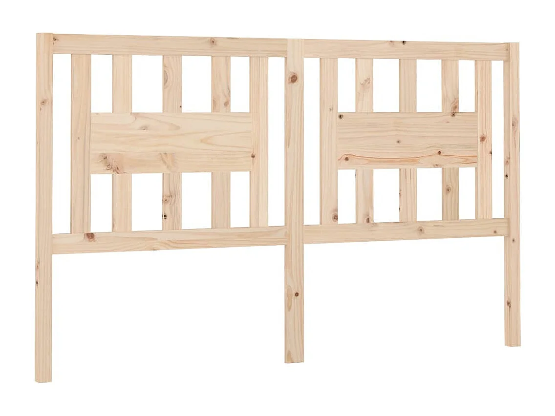 Hoofdbord | Hoofdeinde 141x4x100 cm massief grenenhout