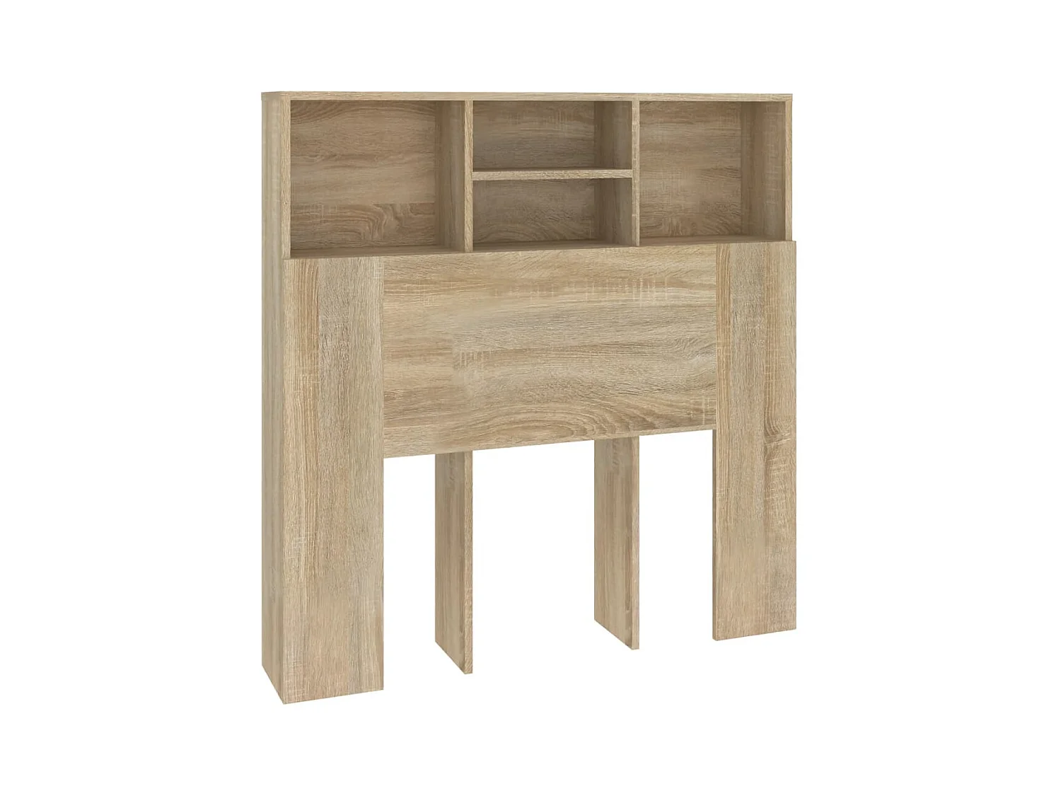 Cabecero de Cama | Cabezal de Cama | Mueble cabecero roble Sonoma 100x19x103,5 cm