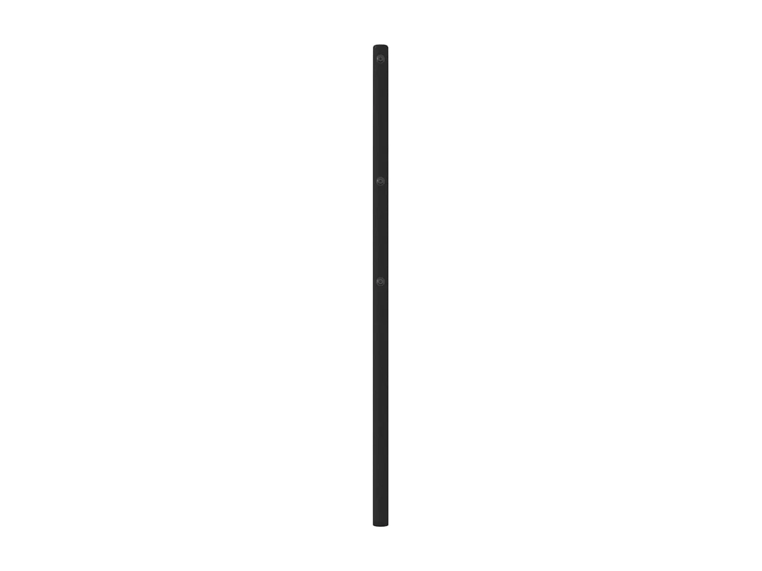 Tête de Lit | Panneau de tête pour lit Moderne métal noir 75 cm