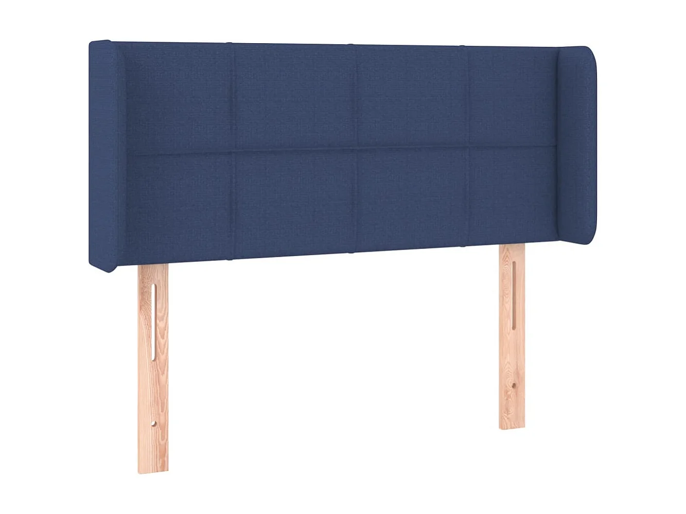 Hoofdbord | Hoofdeinde LED 93x16x78/88 cm stof blauw