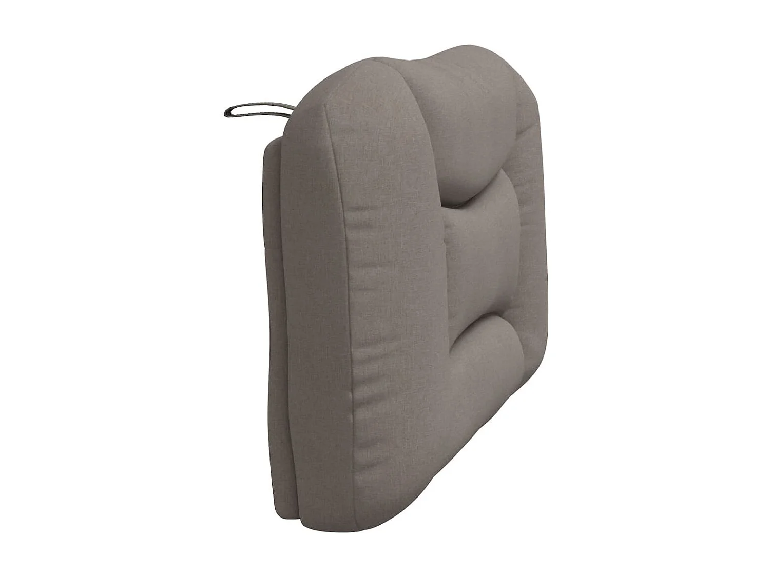 Tête de lit | Coussin de tête de lit | Tête de lit décoratif taupe 100 cm tissu