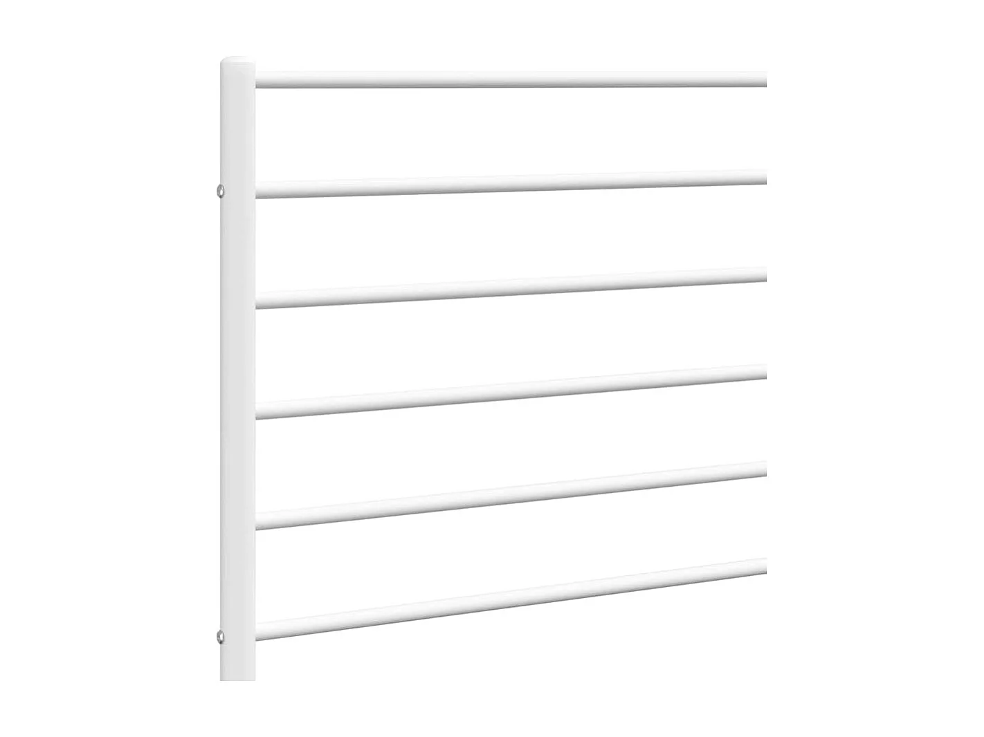 Tête de Lit | Panneau de tête pour lit Moderne métal blanc 180 cm