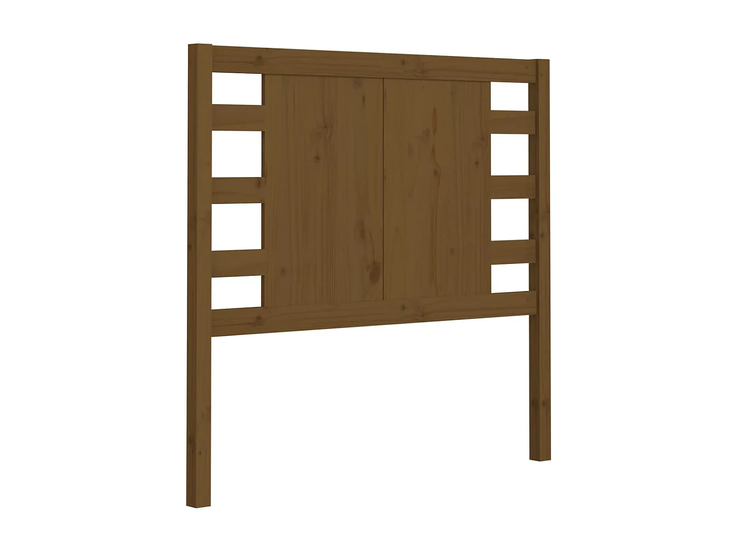 Hoofdbord | Hoofdeinde 96x4x100 cm massief grenenhout honingbruin