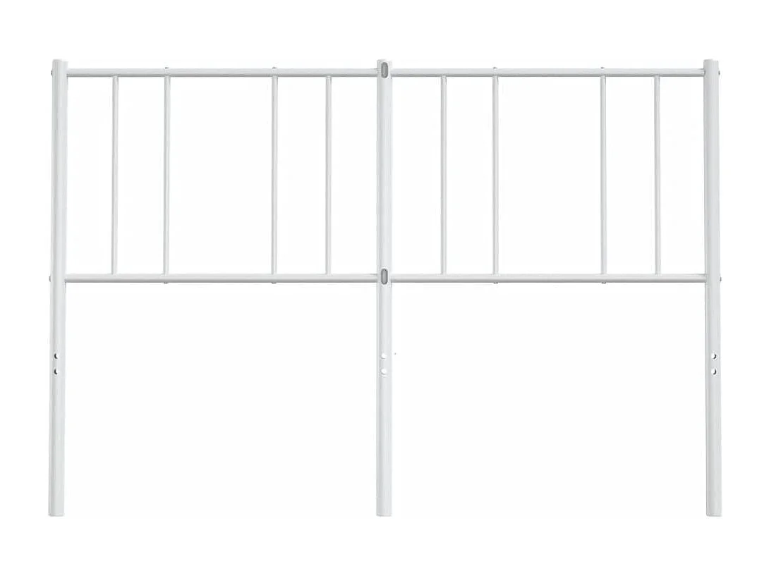 Tête de Lit | Panneau de tête pour lit Moderne métal blanc 160 cm