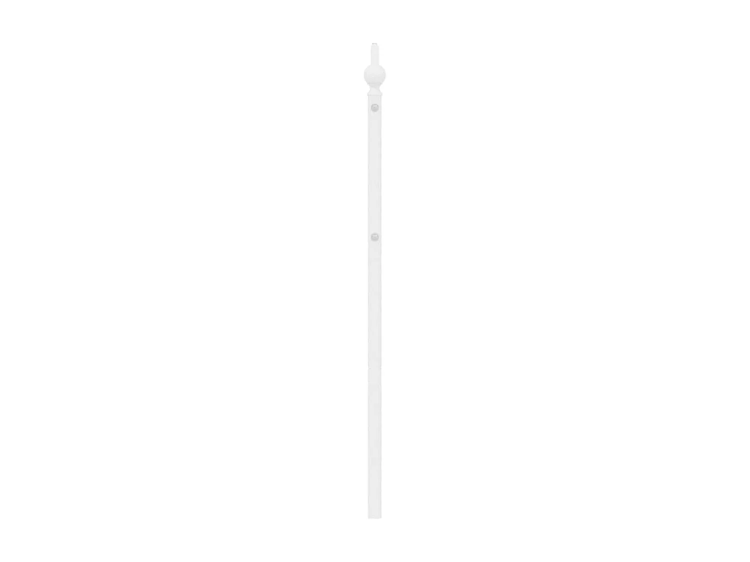 Tête de Lit | Panneau de tête pour lit Moderne métal blanc 193 cm